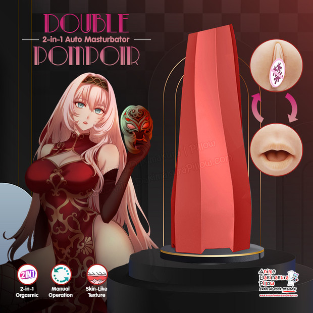 Buy  ADP Double Pompoir "Hole Swap" 2-in-1 Auto Masturbator OH-OT-138 at the best price of  US$ 149.99 | Anime Dakimakura Pillow