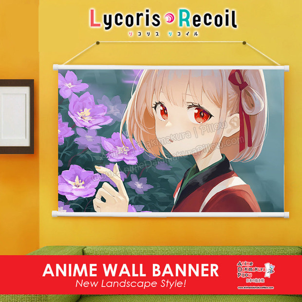 Buy  NEW Lycoris Recoil Anime Wall Scroll Poster ERO-WB-013 at the best price of  US$ 32.99 | Anime Dakimakura Pillow