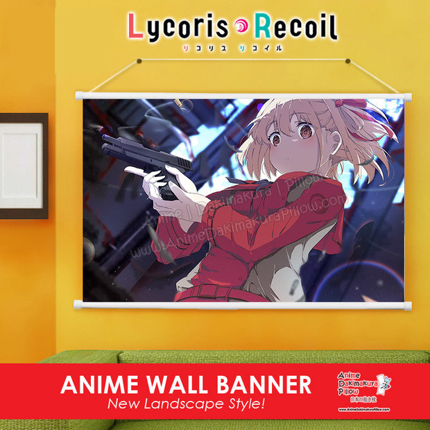 Buy  NEW Lycoris Recoil Anime Wall Scroll Poster ERO-WB-019 at the best price of  US$ 32.99 | Anime Dakimakura Pillow