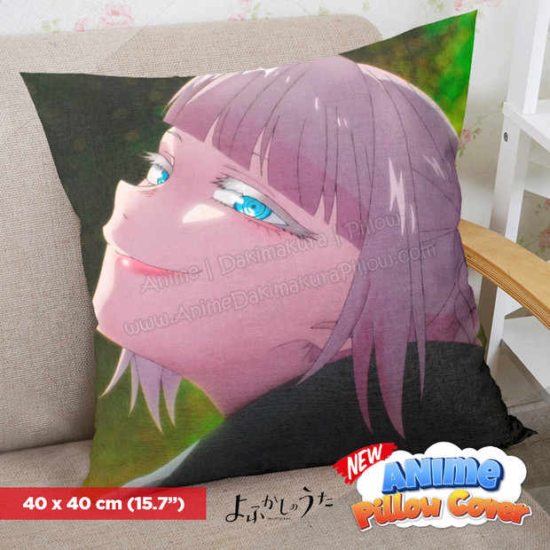 NEW Call of the Night 40x40cm Square Anime Dakimakura Throw Pillow Cover ERO-PC-009