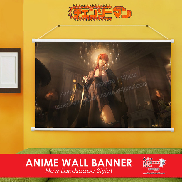 NEW CHAINSAW MAN Anime Wall Scroll Poster ERO-WB-049