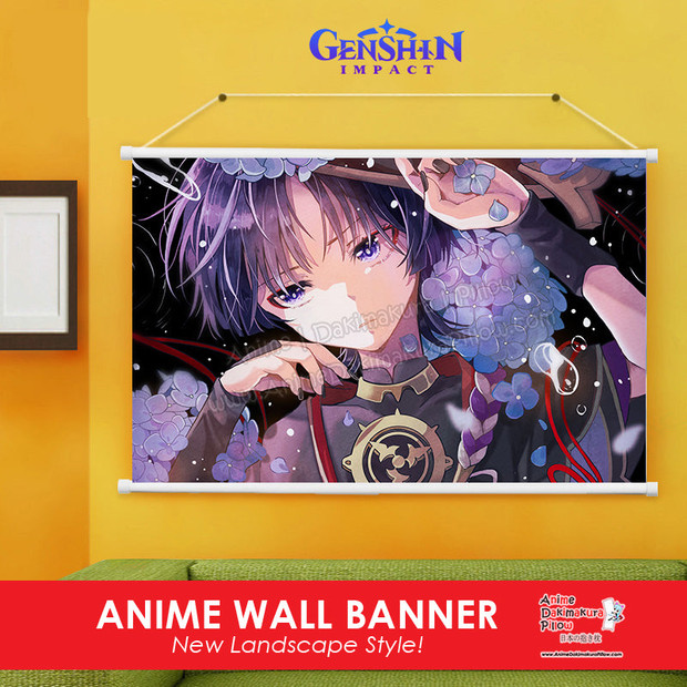 ADP Genshin Impact Rendering Anime Wall Scroll Poster ERO-WB-109