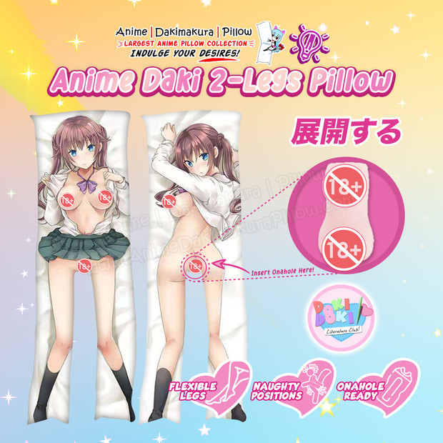 ADP Anime Daki 2-Legs Pillow Waifu Monika | ADP-TL-047