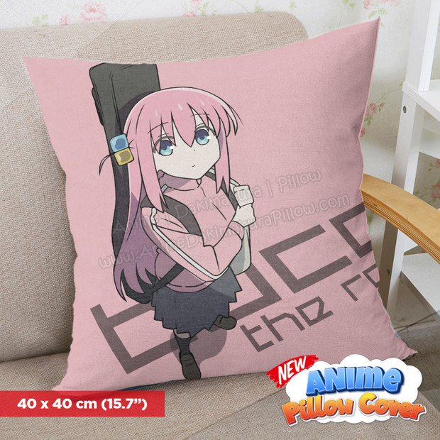 ADP Hitori Gotoh - Bocchi The Rock 40x40cm Square Anime Dakimakura Throw Pillow Cover ERO-PC-123