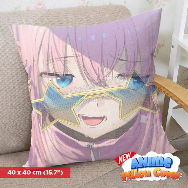 ADP Hitori Gotoh - Bocchi The Rock 40x40cm Square Anime Dakimakura Throw Pillow Cover ERO-PC-125