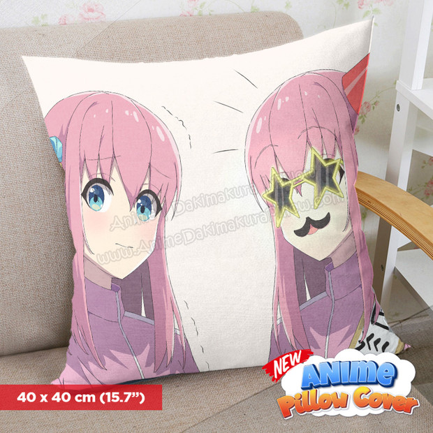 ADP Hitori Gotoh - Bocchi The Rock 40x40cm Square Anime Dakimakura Throw Pillow Cover ERO-PC-127