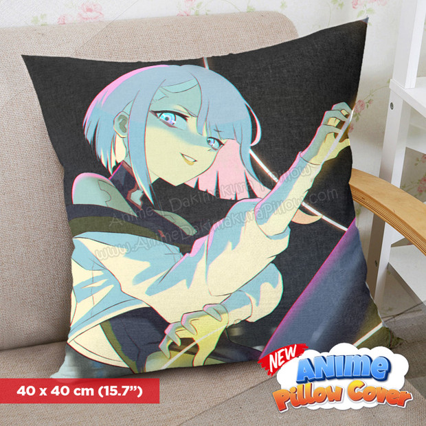 ADP Lucy - Cyberpunk Edgerunners 40x40cm Square Anime Dakimakura Throw Pillow Cover ERO-PC-145