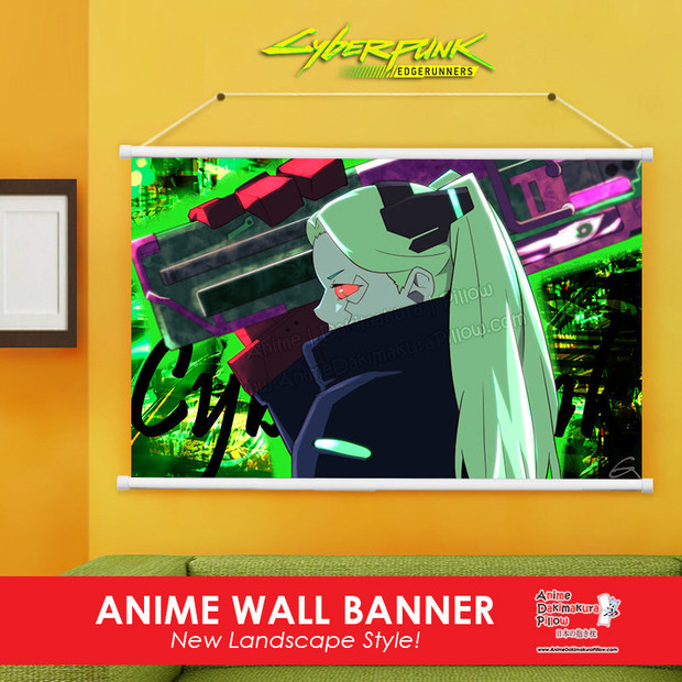 ADP Rebecca - Cyberpunk Edgerunners Anime Wall Scroll Poster ERO-WB-128