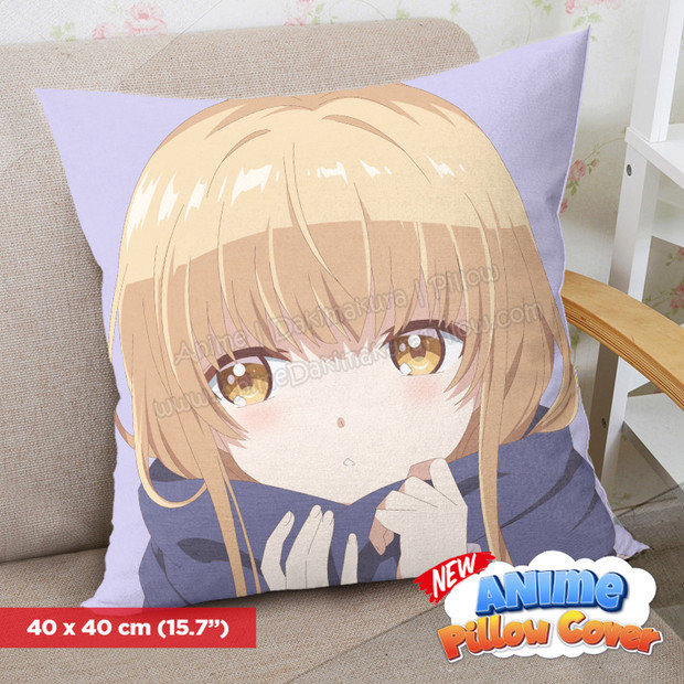 ADP The Angel Next Door Spoils Me Rotten 40x40cm Square Anime Dakimakura Throw Pillow Cover ERO-PC-166