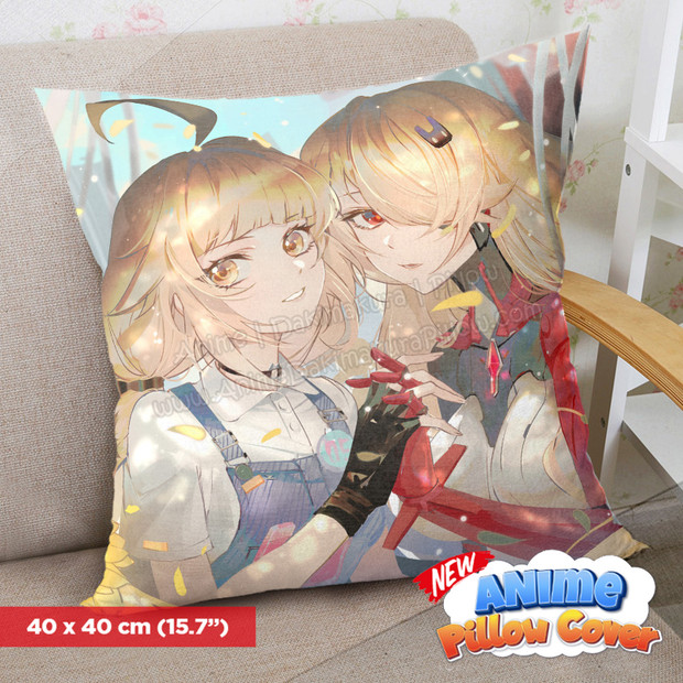 ADP Tower of Fantasy 40x40cm Square Anime Dakimakura Throw Pillow Cover ERO-PC-178
