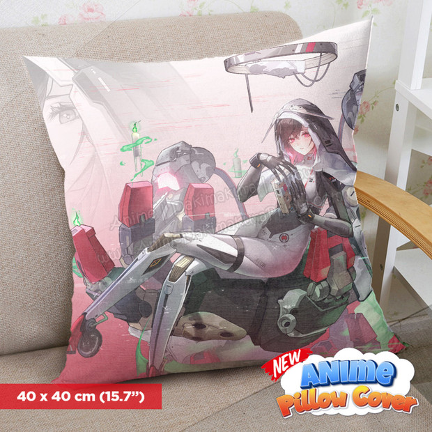 ADP Tower of Fantasy 40x40cm Square Anime Dakimakura Throw Pillow Cover ERO-PC-186