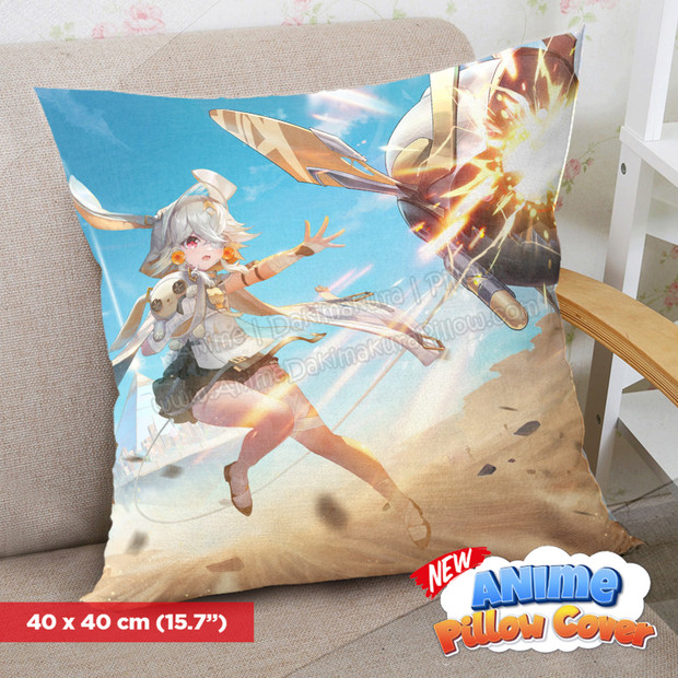 ADP Tower of Fantasy 40x40cm Square Anime Dakimakura Throw Pillow Cover ERO-PC-187