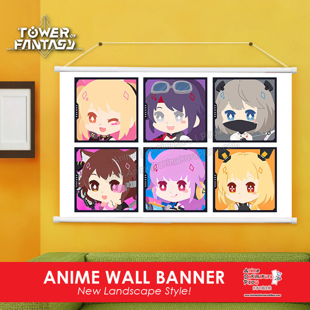 ADP Tower of Fantasy Anime Wall Scroll Poster ERO-WB-199