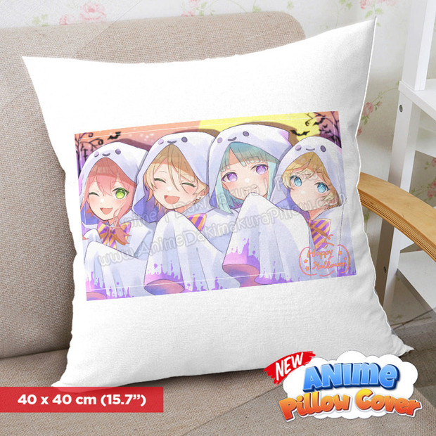ADP Ensemble Stars! 40x40cm Square Anime Dakimakura Throw Pillow Cover ERO-PC-206