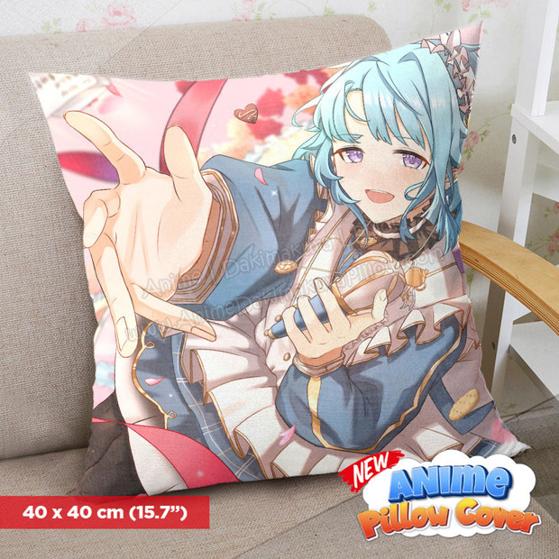 ADP Ensemble Stars! 40x40cm Square Anime Dakimakura Throw Pillow Cover ERO-PC-207