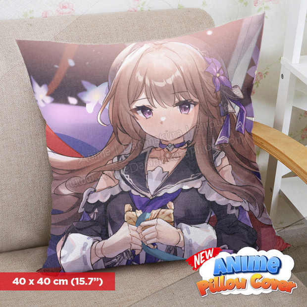 ADP Honkai Star Rail 40x40cm Square Anime Dakimakura Throw Pillow Cover ERO-PC-220