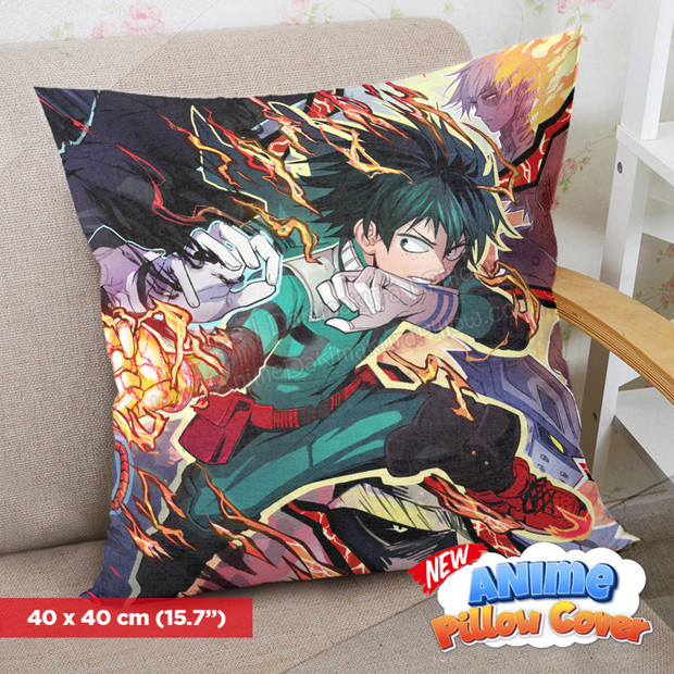 ADP My Hero Academia 40x40cm Square Anime Dakimakura Throw Pillow Cover ERO-PC-223
