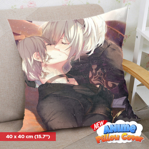ADP NieR Automata 40x40cm Square Anime Dakimakura Throw Pillow Cover ERO-PC-237