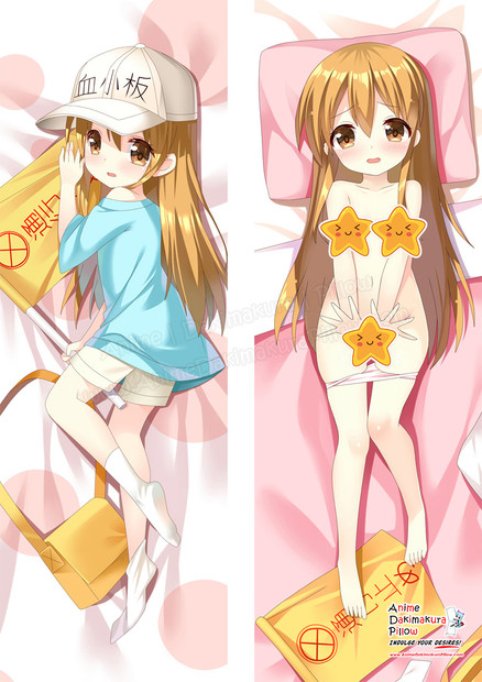 ADP Platelet - Cells at Work! Anime Dakimakura Japanese Pillow Cover ADP-PC-23220