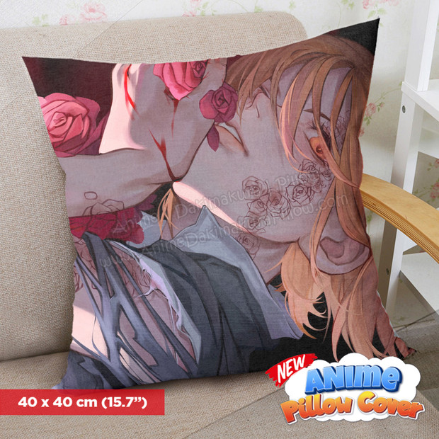 ADP Jujutsu Kaizen 40x40cm Square Anime Dakimakura Throw Pillow Cover ERO-PC-240