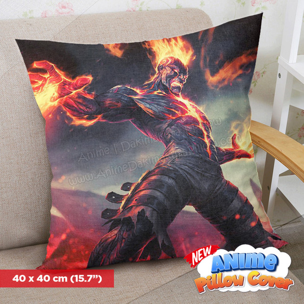 ADP League of Legends 40x40cm Square Anime Dakimakura Throw Pillow Cover ERO-PC-263