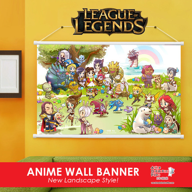 ADP League of Legends Anime Wall Scroll Poster ERO-WB-256