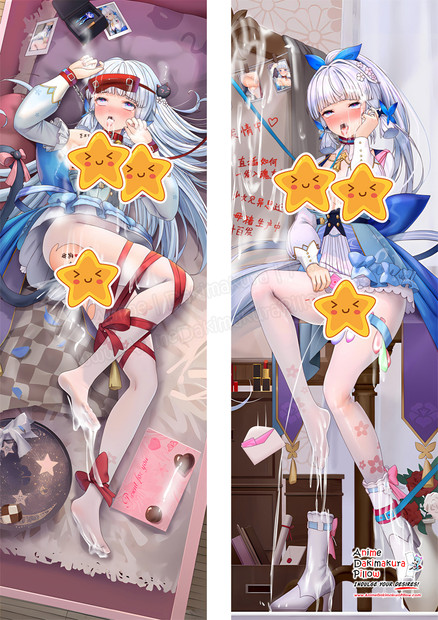 ADP Kamisato Ayaka "Wet and Crazed" - Genshin Impact Anime Dakimakura Japanese Pillow Cover ADP-PC-23387