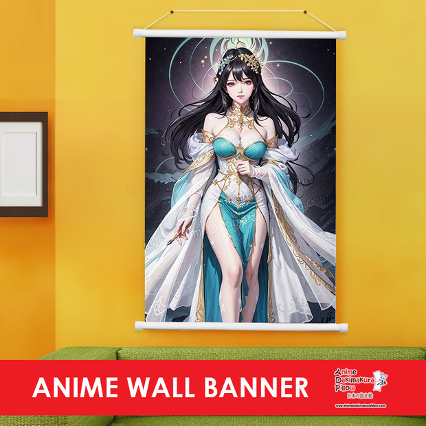ADP Magnificent Goddess Maiden 3D CG Anime Wall Scroll Poster ERO-CG-AIB-040