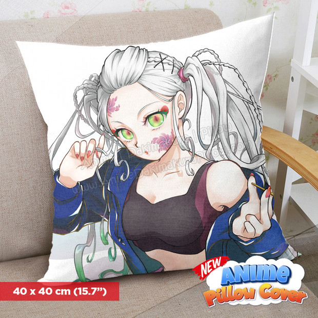 ADP Demon Slayer 40x40cm Square Anime Dakimakura Throw Pillow Cover ERO-PC-270