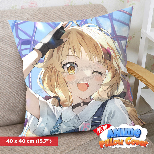 ADP Tower of Fantasy 40x40cm Square Anime Dakimakura Throw Pillow Cover ERO-PC-317