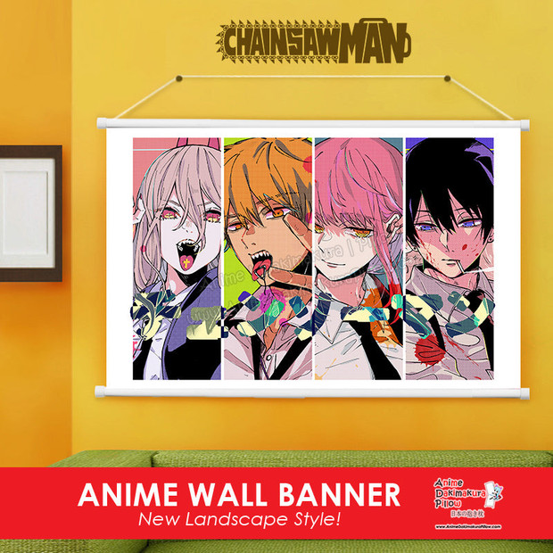 ADP Chainsaw Man Anime Wall Scroll Poster ERO-WB-298