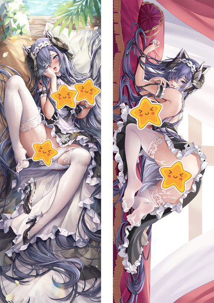 ADP August von Parseval - Azur Lane Anime Dakimakura Japanese Pillow Cover ADP-PC-23767