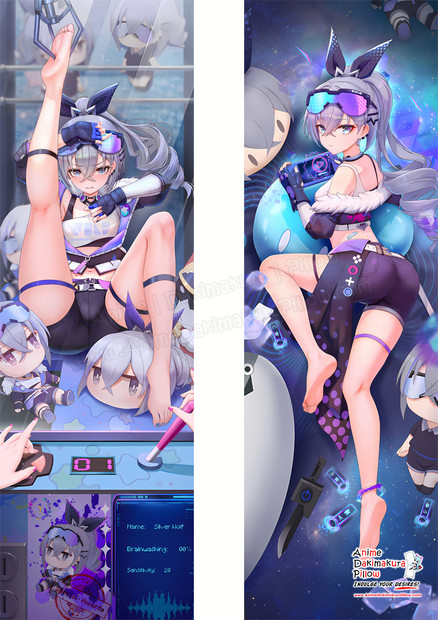ADP Silver Wolf - Honkai Star Rail Anime Dakimakura Japanese Pillow Cover ADP-PC-23867