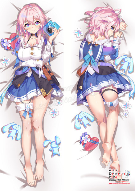 ADP March 7th - Honkai Star Rail Anime Dakimakura Japanese Pillow Cover ADP-PC-23963