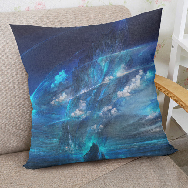 ADP Environment  Final Fantasy XVI 40x40cm Square Anime Dakimakura Throw Pillow Cover   ADP-GM-PC40-FF16 - 44