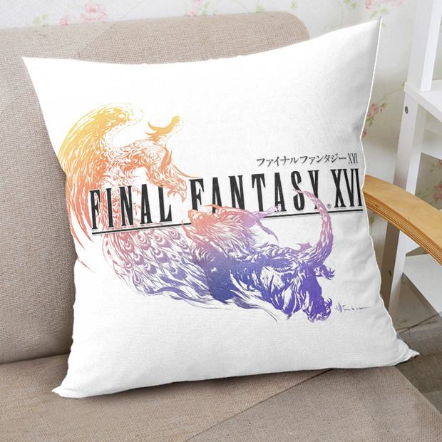 ADP KV Final Fantasy XVI 40x40cm Square Anime Dakimakura Throw Pillow Cover ADP-GM-PC40-FF16 - 50