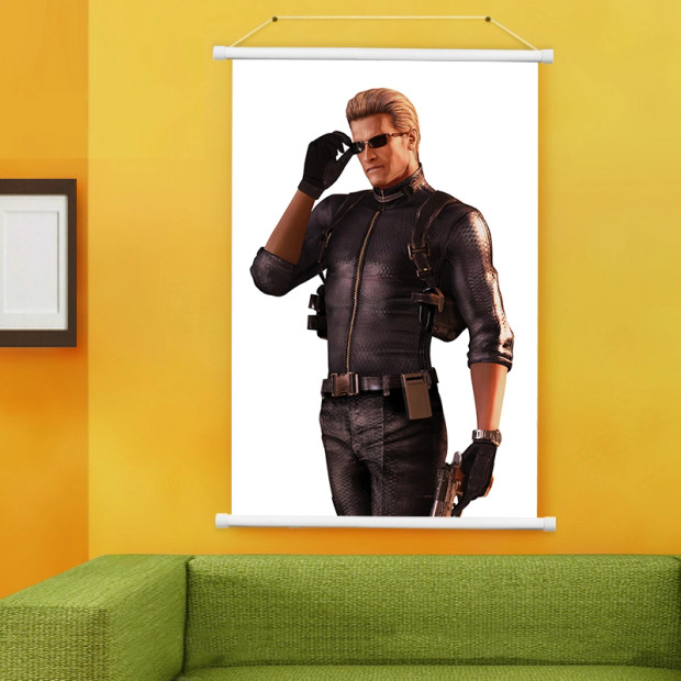 ADP Wesker - Resident Evil Anime Wall Scroll Poster ADP-GM-WB-RE - 1
