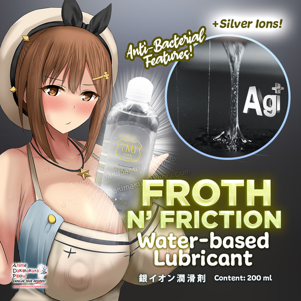 ADP KMP Froth N' Friction: Thick Delight Water-Based Lubricant 200ml  | OH-OT-215