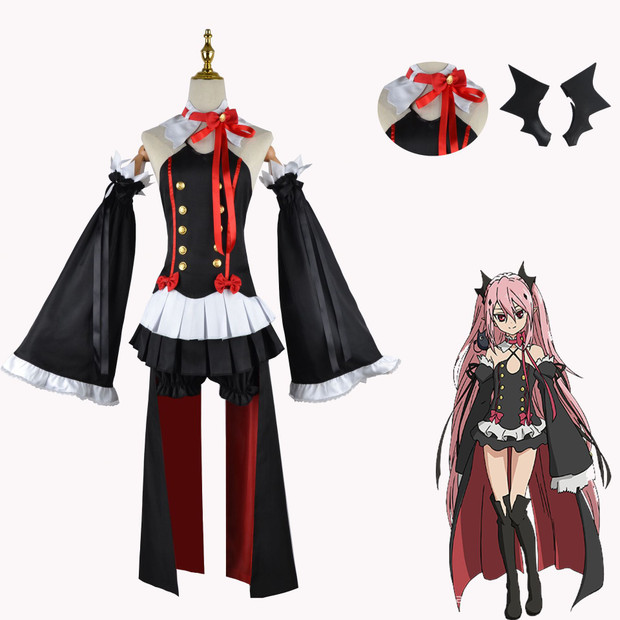 ADP Krul Tepes - Seraph of the End Fantasy Dress-Up Wig & Costume OH-DL-018-C