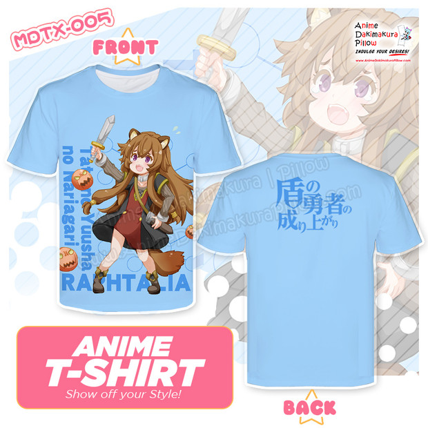 ADP Raphtalia - The Rising of the Shield Hero Roundneck Tshirt MDTX005