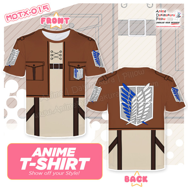 ADP Attack on Titan Roundneck Tshirt MDTX015