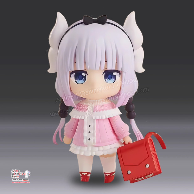 ADP 10 cm Miss Kobayashi's Dragon Maid Kanna Kamui Interchangeable Face Mini Figurine - OH-MFG-010