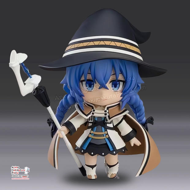 ADP 10 cm Mushoku Tensei: Jobless Reincarnation Roxy Migurdia Interchangeable Face Nendoroid Mini Figurine - OH-MFG-018