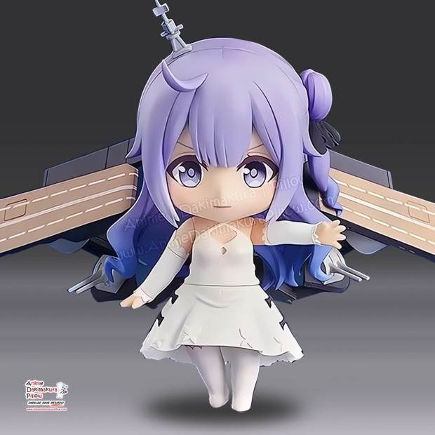 ADP 10 cm Azur Lane Unicorn Interchangeable Face Nendoroid Mini Figurine - OH-MFG-023