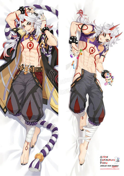 ADP Arataki Itto - Genshin Impact Anime Dakimakura Japanese Pillow Cover ADP-SMPC-248515-1