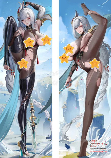 ADP Shenhe - Genshin Impact Anime Dakimakura Japanese Pillow Cover ADP-SMPC-248557-4