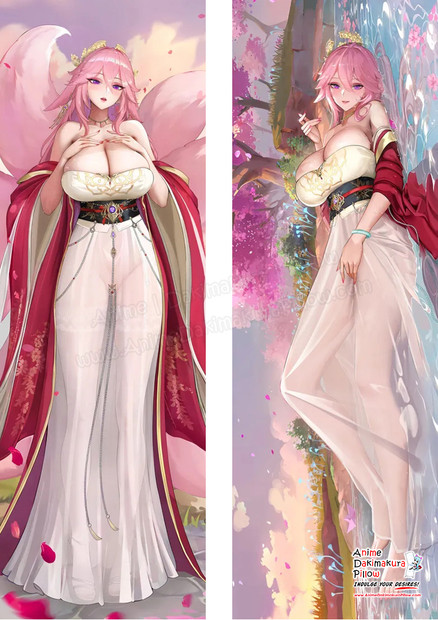 ADP Yae Miko - Genshin Impact Anime Dakimakura Japanese Pillow Cover ADP-SMPC-248719-1