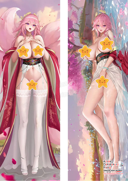 ADP Yae Miko - Genshin Impact Anime Dakimakura Japanese Pillow Cover ADP-SMPC-248719-2