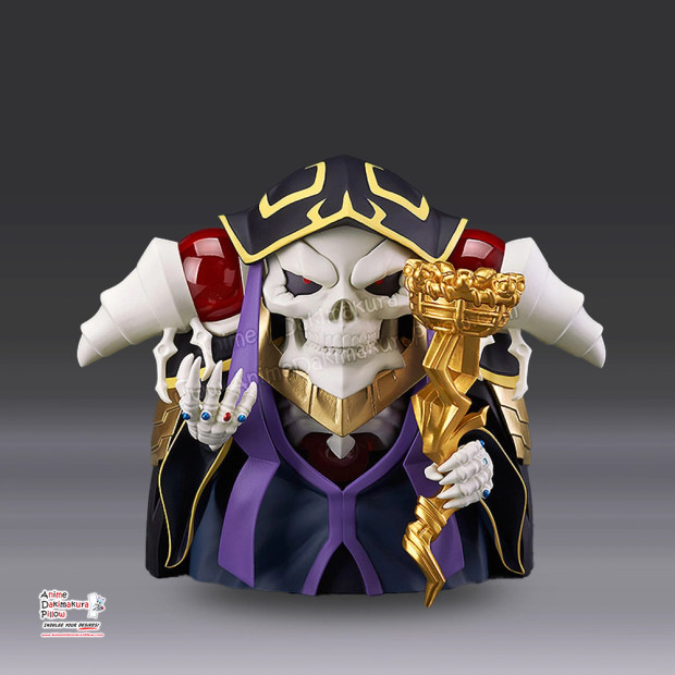 ADP 10 cm Overlord Ainz Ooal Gown Interchangeable Face Nendoroid Mini Figurine - OH-MFG-040