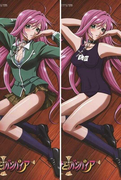 New Rosario Vampire Anime Dakimakura Japanese Pillow Cover ContestFour4 Anime Dakimakura Pillow Shop